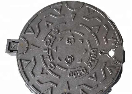 Class A15 Ductile Iron Manhole Cover Anti Rust DIN BS ASTM EN124 Standard