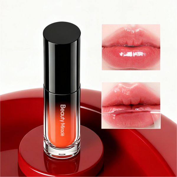 Factory 2026 New Arrival Water Gloss Plumping Lip Glaze Mirror Finish Long-lasting Moisturizing Non-sticky Lip Gloss