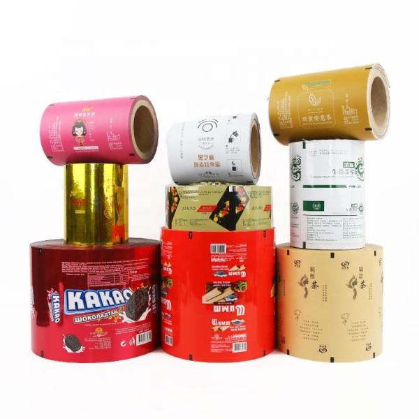 45-150 microns Food Laminated Packaging Rolls