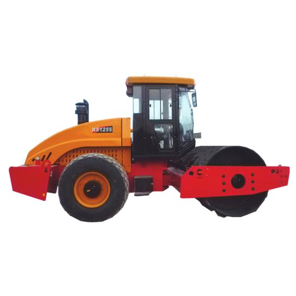 12ton Fully hydraulic single drum vibratory roller  KS125S / KS125D