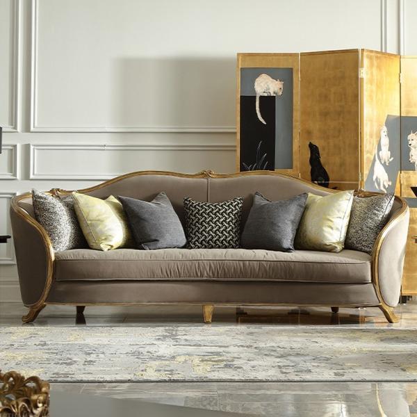 French Antique Hotel Lobby Furniture Office Room Sofa Sets