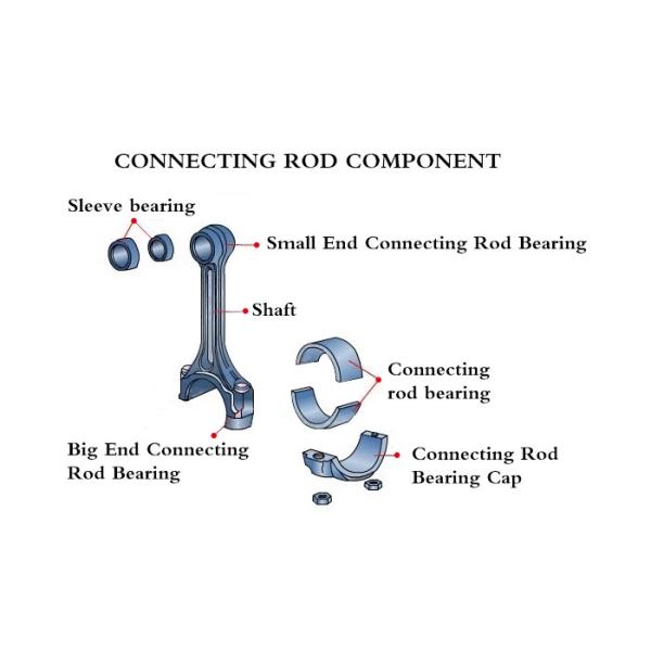 6D95L Main Bearing & Con Rod Bearing & Thrust washer 6204-21-8100 6207-31-3300