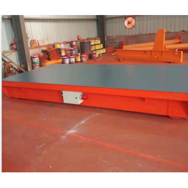 Foundry Industry Electric Transfer Cart , Ac/Dc Electric Flatbed Cart