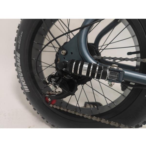 Rear Hub Motor GOMID Electric Bike 1000W Affordable and Stylish Full Suspension E-Bike with High Capacity Lithium Battery