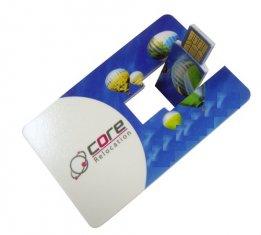 Memoria USB delgada práctica barata AT-045B de la tarjeta de crédito