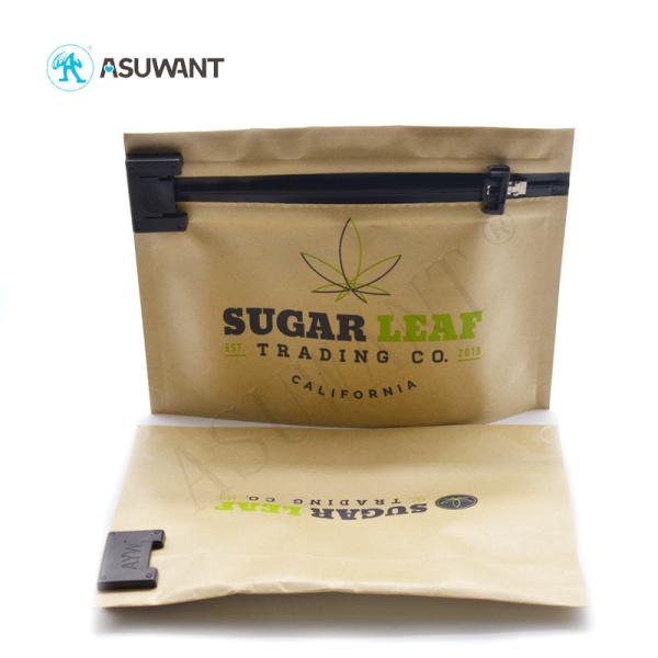 Marijuana 1g 1/8oz 1/4oz 1/2oz 1oz Mylar Aluminum Foil Exit Child Proof Bag Wth Zip Lock For Weed Weed Packing