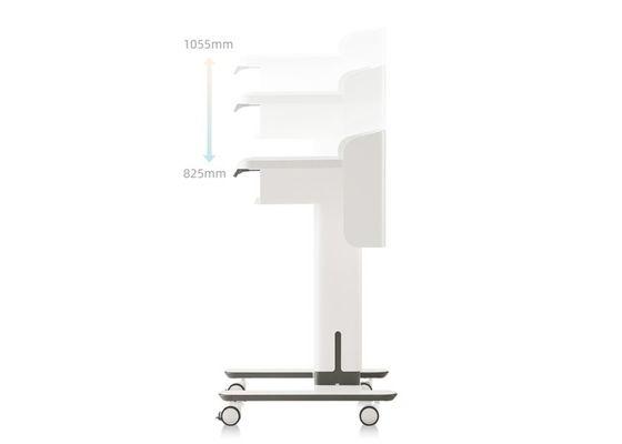 Modit Flip Tabletop Training Tables with Eight Colors and Warm Wood Grain for Dynamic Training Environments