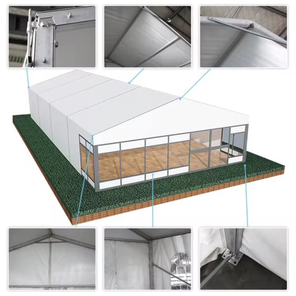Unique Customized Water Proof Aluminum Outside Party Tents Outdoor Wedding Tent For Events Event Marquee Tent