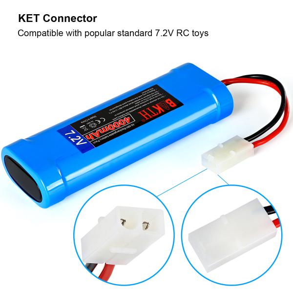 Ni Mh 7.2V 4000mAh Nickel Metal Hydride Battery Car Nickel Rechargeable Batteries