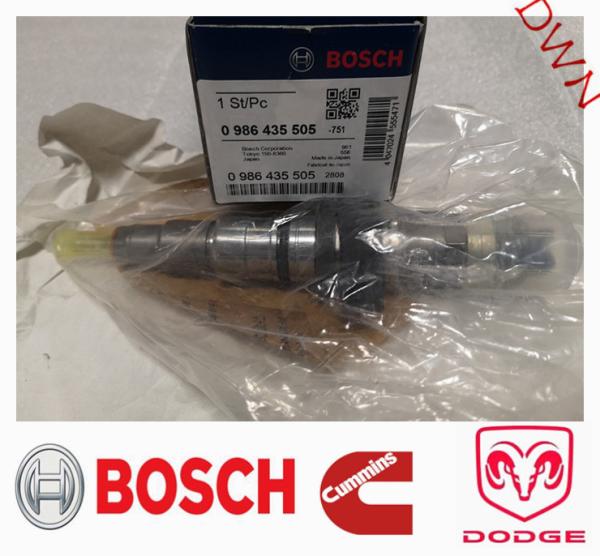 Injetor comum 0 do motor do combustível diesel do trilho de BOSCH 986 435 505 0986435505 para Dodge Cummins Engine