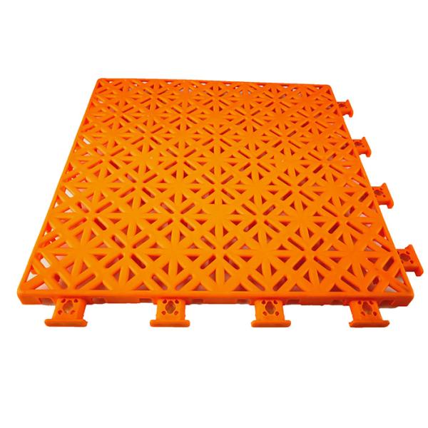 Wear Resisting Removable Basketball Court Flooring Non Poisonous For Outside