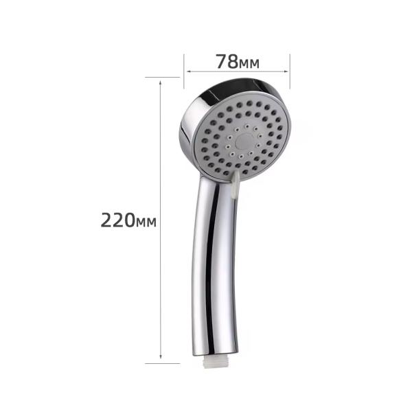 Plastic Handheld Shower Head Filter for Bath Jet Spray Pattern Bathroom Accessories