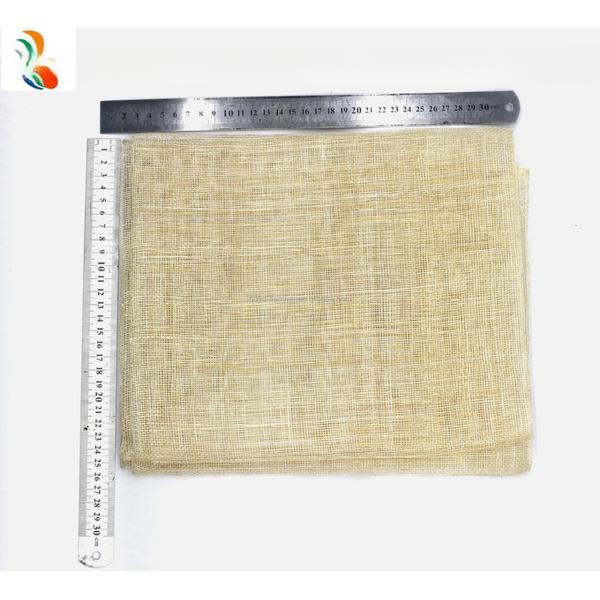 Tejido de plumas de ganso teñido de cinama para decoración de sombreros y artículos de millinería