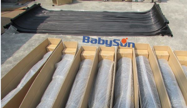 Flexible Vacuum Tube Solar Collector