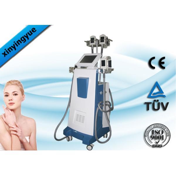 Non - Invasive 4 Handles Cryolipolysis Body Sculpting Machines 800w