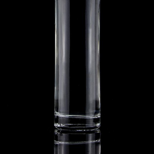 Conception unique 750ml Long Neck Bouteille de verre de vodka vide avec bouchon à vis Super Flint Glass