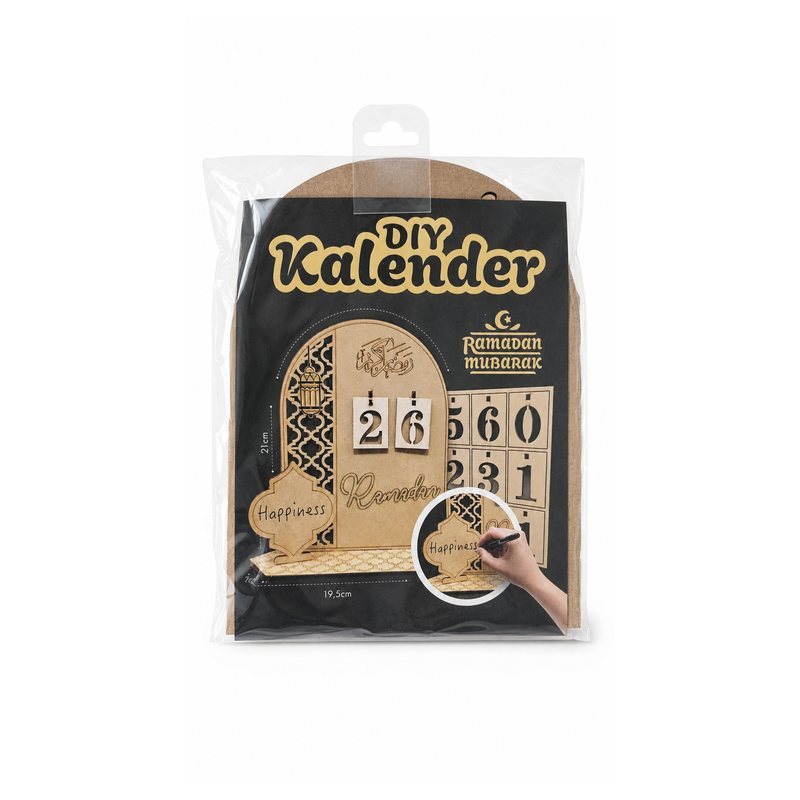 DIY Wooden Perpetual Calendar Kit