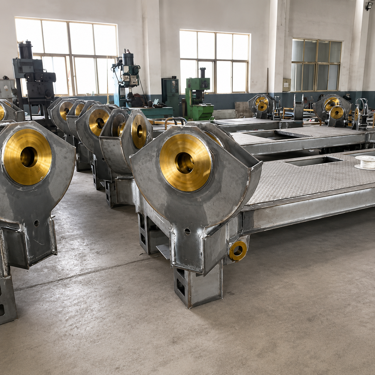 ISO9001 Certified Sheet Metal Fabrication Services OEM ODM Heavy Steel Fabrication for Equipment