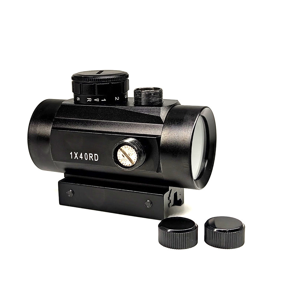 Красные зеленые Monoculars ночного видения видимости точки 1x40mm с рельсами держателя 20mm