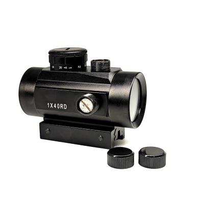Red Green Dot Sight Night Vision Monoculars 1x40mm With 20mm Mount Rails