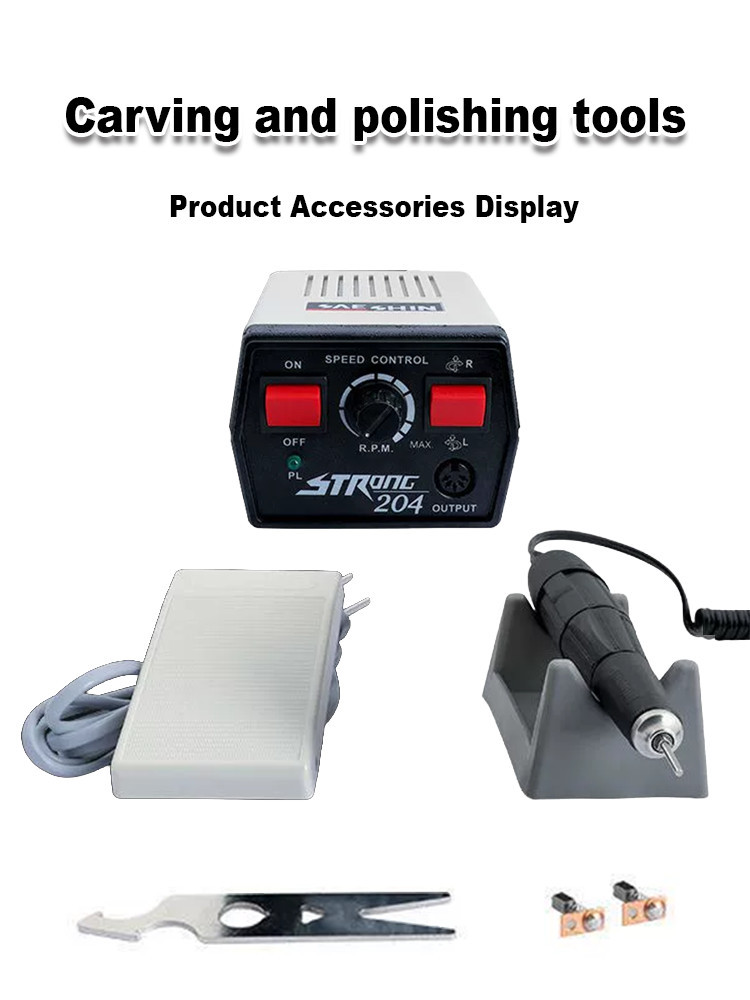 High-Precision Durable Ergonomic Jewelry Polishing Motor for Professional Jewelry Finishing