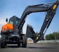 Altura máxima de descarga 4065mm Excavadora Doosan usada con y longitud del brazo 2,9 metros