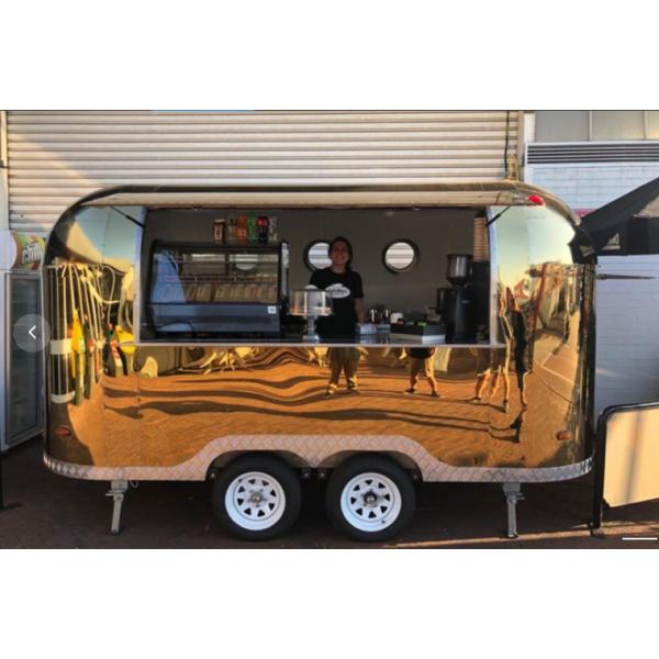 Fully Equipped Small Electric Food Truck Trailer for Snacks Packaging Customized Voltage