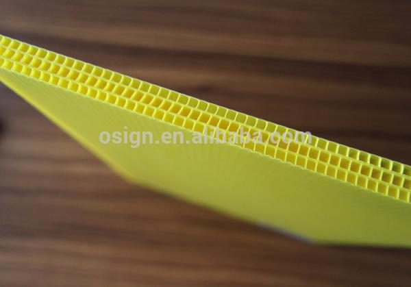 Fluted plastic sheet, white corrugated plastic, coroplast sheets 4x8