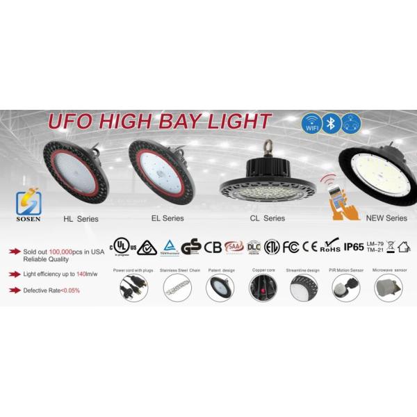Industrial 100W LED High Bay Light For Production Workshop / Supermarkets