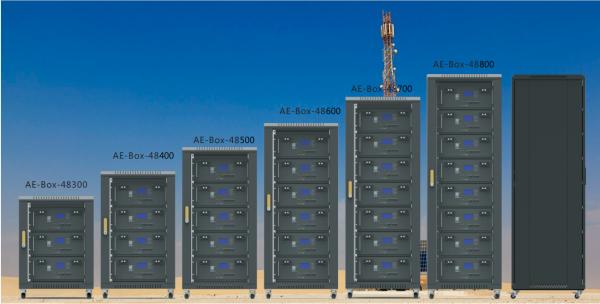 32U Cabinet 25kwh 48V 500AH Solar Storage Batteries With Communication
