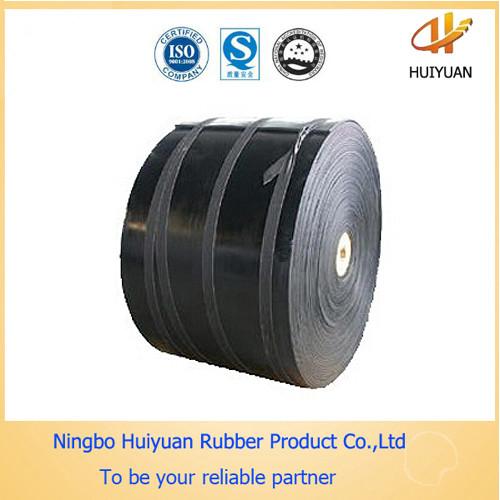 Black Fabric Heavy Duty Rubber Conveyor Belt used in mining (NN/EP100-500)