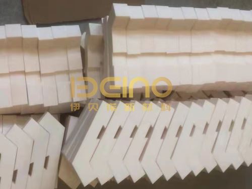 Dovetail Slotted Ceramic Liner Ceramic Tile Sheets Customize Ceramic Wear Liners