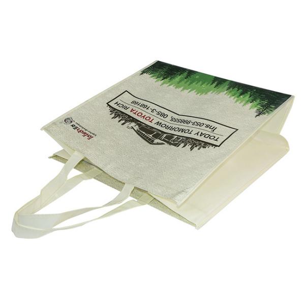 Многоразовые изготовленные на заказ хозяйственные сумки, прокатанная не сплетенная ткань носят сумки