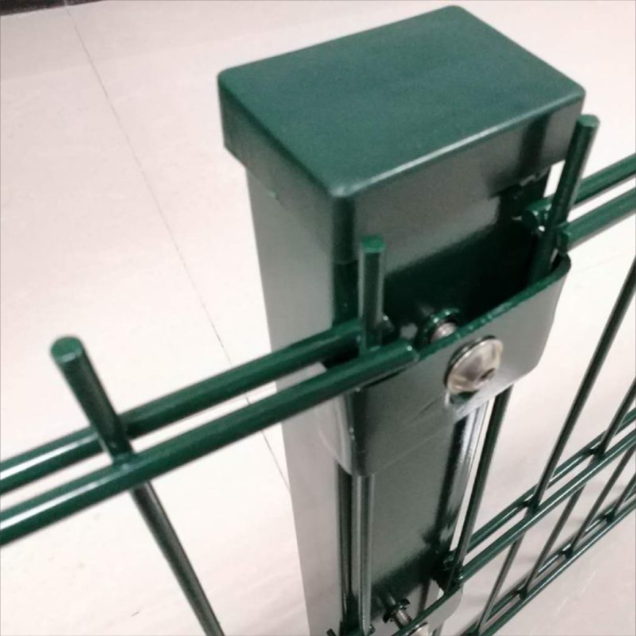 Standard Horizontal Double Wire Fence Panel For Added Strength And Stability