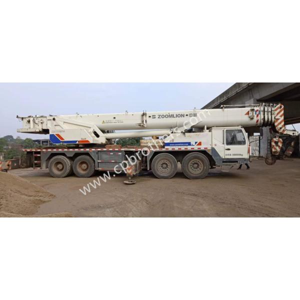 Maximum Lifting Weight 16t Zoomlion Qy80V All-Terrain Hydraulic Used Truck Crane 2014