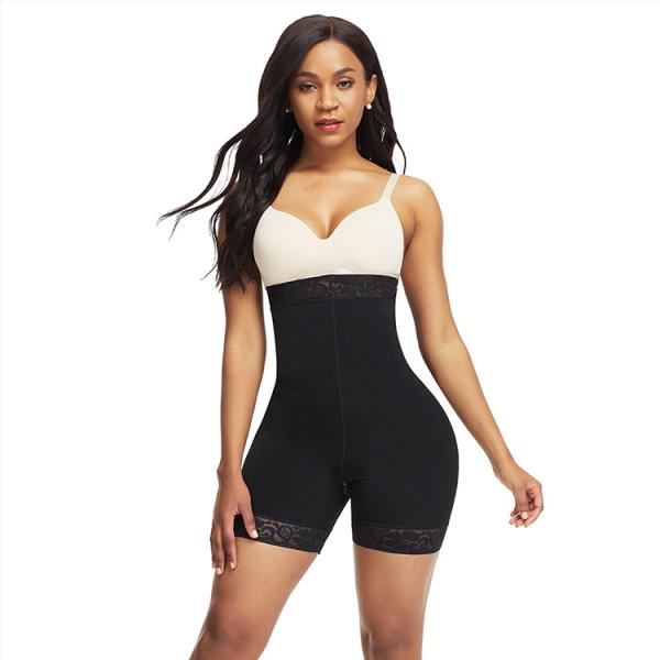 Standard Thickness HEXIN Sexy Elasticplus Plus Size Tummy Control Shapewear For Women