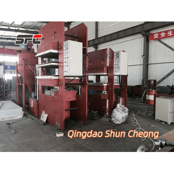 ERP Integration Frame-type Rubber Vulcanizing Press Machine with PLC Control and Customizable Heating Plates