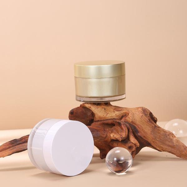 Large Capacity Thick Wall Cosmetic Jar White Cream Jar For Beauty Products