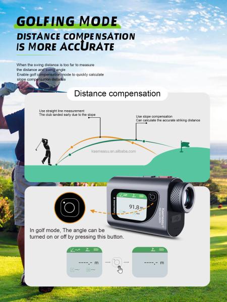 600m Lecteur laser industriel à manœuvre numérique Finder de portée Lecteur de diamètre laser sans fil pour le golf Certificat CE FCC ROHS