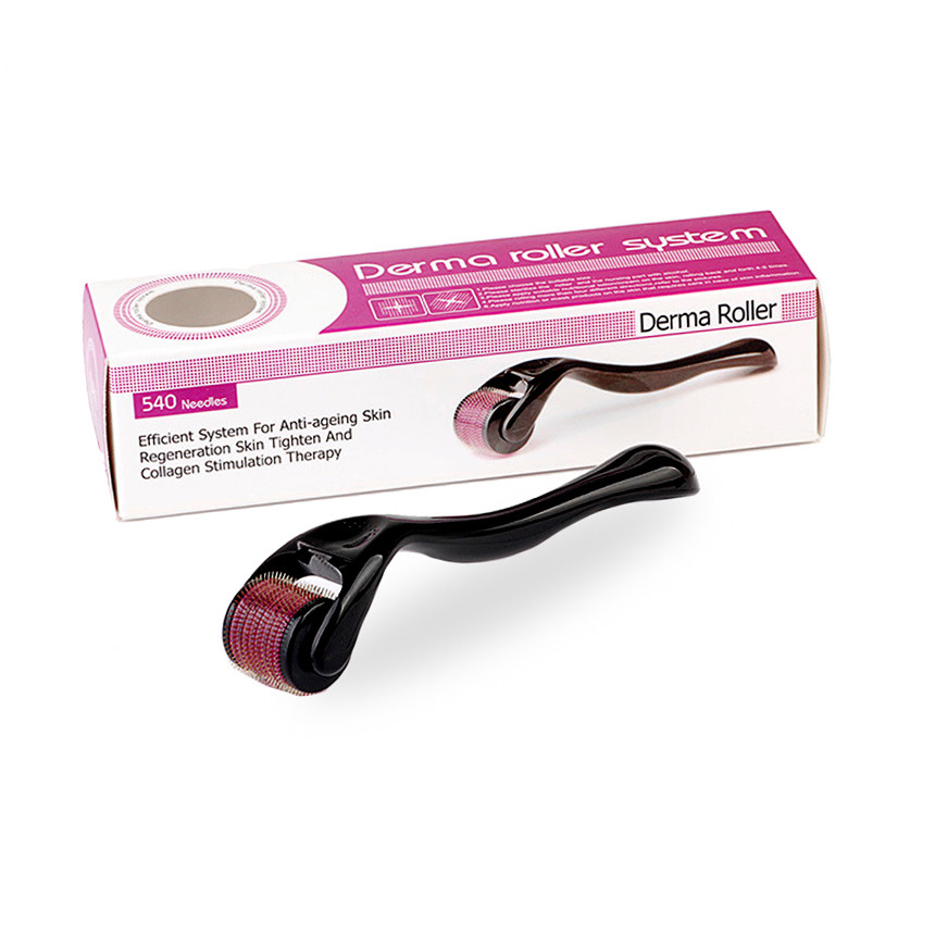Beauty Microneedle Instrument 540 Needle Microneedle Facial Skin Roller for Nose