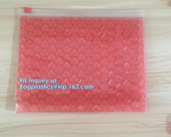 Slider Zip Lock Bubble Bags Zip Padded Pouch, Envelopes Bubble Bag/ Slider Zip Lock Air Bubble Protection Bags