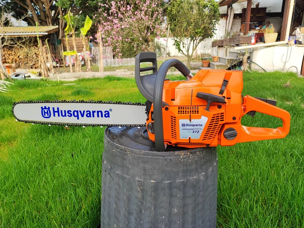 Garden Tools Husq 372XP 72CC Gasoline Chainsaw 20/24 Inch Bar 2 Stroke Industrial GradeProfessional Logging Saws