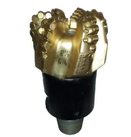 Matrix Body Drill Spare Parts Polycrystalline Diamond Drill Bits 6 Blade