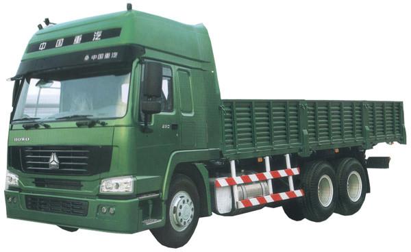 Comercial Howo Cargo Truck 336 hp 13 tons 6x4 HW79 Cabin for African country