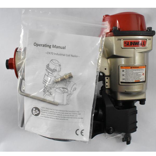 Automatic Coil Nail Gun For Wooden Skid / Case 45 - 70mm Nails Length CN70