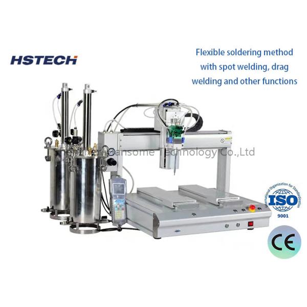 Dual Tank Glue Dispensing Machine High Precision Automatic PCB Adhesive Dispenser