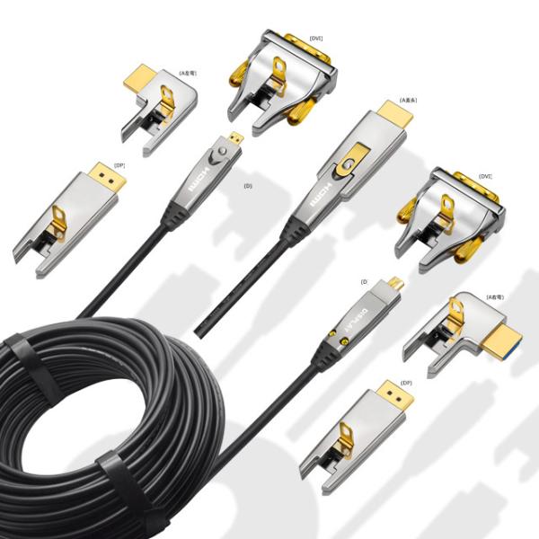 Oem 8k Optic Hdmi 48g Support Hdr Earc Hdmi  Cable 24K Glod plated