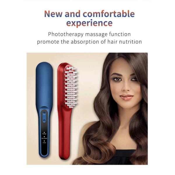 Гребня Massager вибрации EMS гребня выпадения волос Phototherapy релаксация анти- умственная