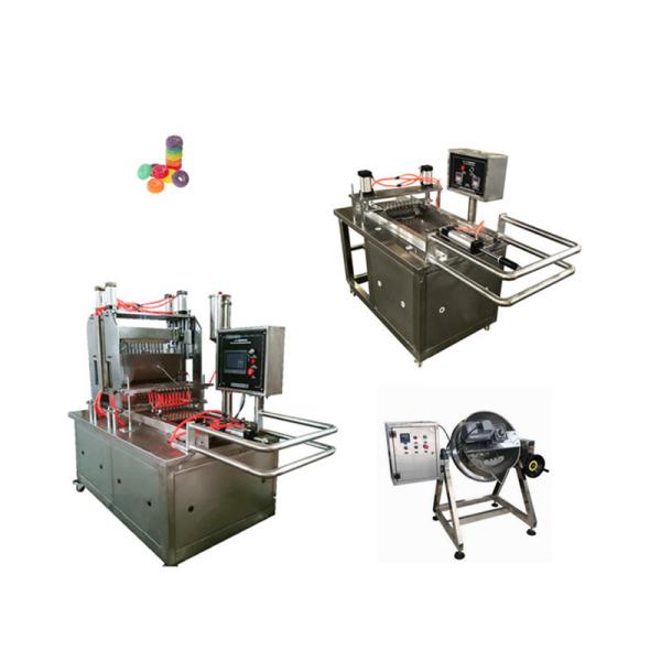 20-50kg/h Banana Pear Apple Gummy Machine Jelly Candy Making Machine for