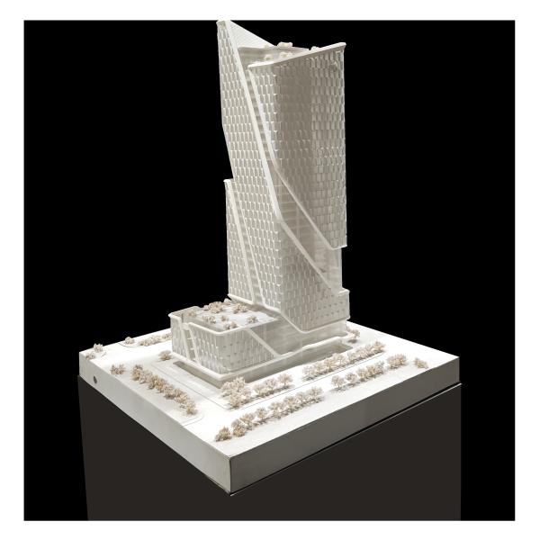Skyscraper Architecture Miniature Models Dynamic Design 1:100 Architecture Model
